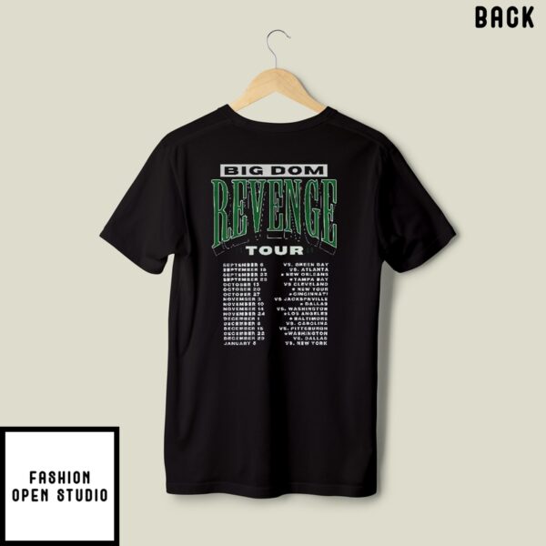 Philadelphia Eagles Big Dom Revenge Tour 2024 T-Shirt