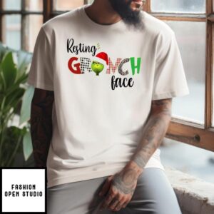 Resting Grinch Face Christmas 2024 T-Shirt