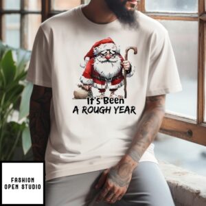 Santa Claus It’S Been A Rough Year T-Shirt