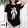 Skeleton Astronaut Rocket 2024 T-Shirt
