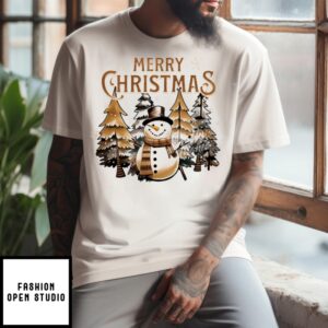 Snowman Merry Christmas 2024 T-Shirt