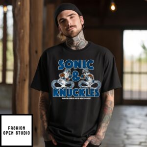 Sonic And Knuckles Jahmyr Gibbs And David Montgomery T-Shirt