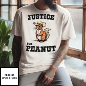 Squirrel Cowboy Justice For Peanut T-Shirt