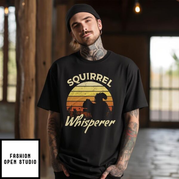 Squirrel Whisperer Retro 2024 T-Shirt