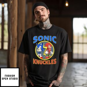 Taylor Decker Detroit Lions Sonic And Knuckles T-Shirt