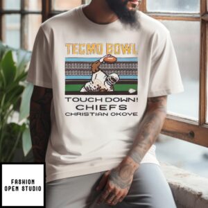 Tecmo Bowl Touchdown Chiefs Christian Okoye 2024 T-Shirt