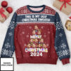 This Is My Ugly Christmas Sweater Christmas Tree Personalized Photo Ugly Sweater