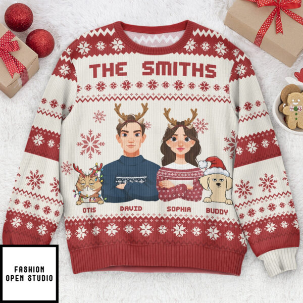 This Is Our Family – Personalized Ugly Sweater