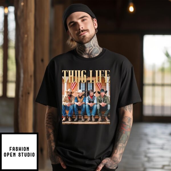 Thug Life Trump Vance Kennedy Elon T-Shirt