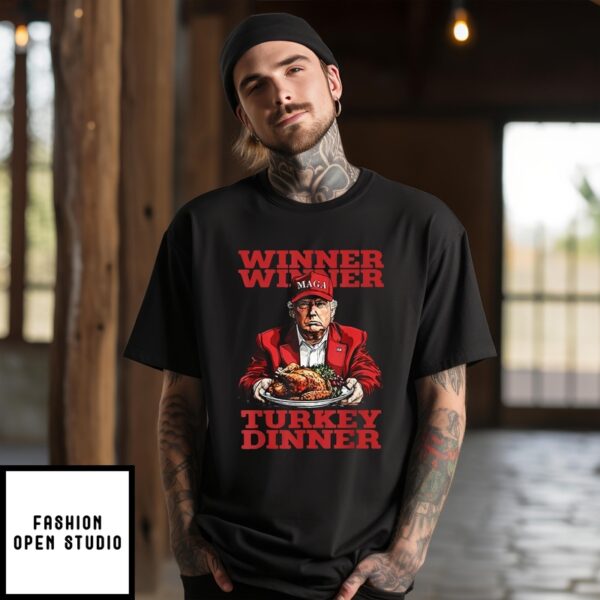 Trump Winner Turkey Dinner Thanksgiving T-Shirt