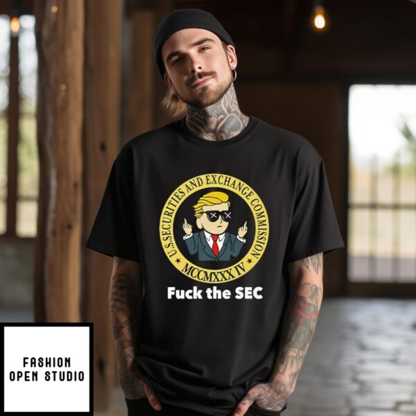 Wallstreetbets Fuck The Sec Us Securities And Exchange Commission Mcmxxxiv T-Shirt