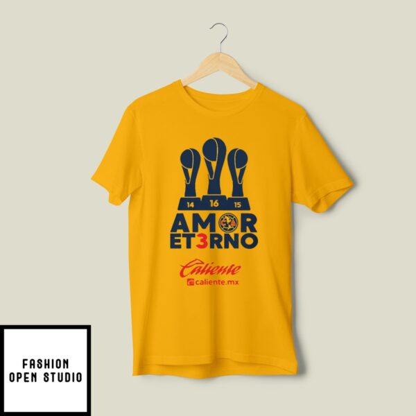 Amor Et3Rno Club America Tri-Champion T-Shirt