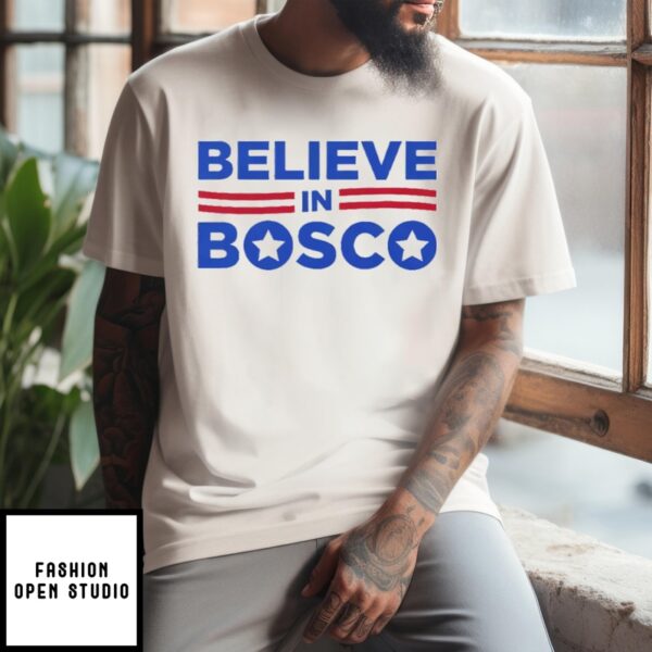 Believe In Bosco Football T-Shirt