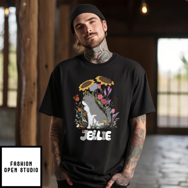 Cat Queen Floral Jellie 2024 T-Shirt