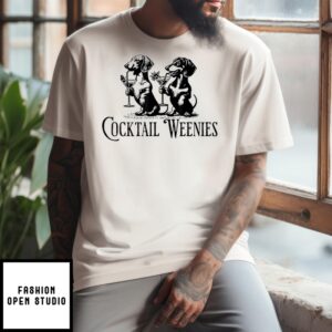 Cocktail Weenies Dachshund T-Shirt