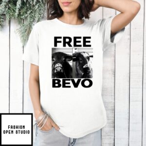 Cow Mugshot Free Bevo T-Shirt