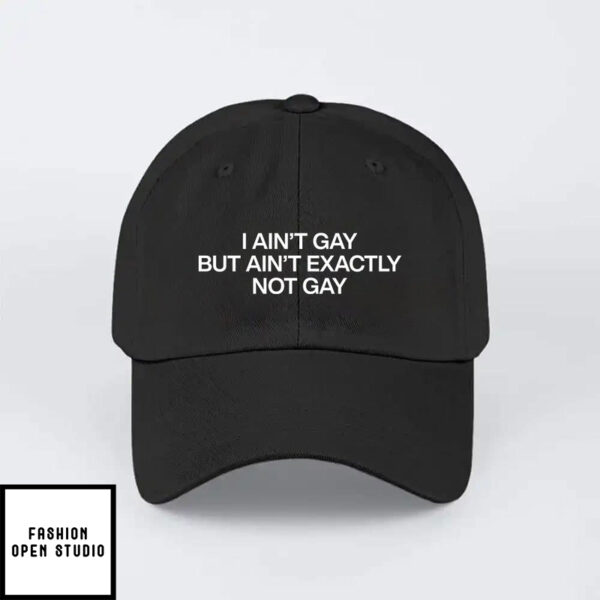 I Ain’T Gay But I Ain’T Exactly Not Gay Hat