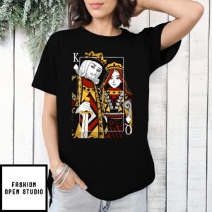 King Queen Card Selfie T-Shirt