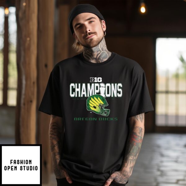 Oregon Ducks Big Ten Champs 2024 T-Shirt