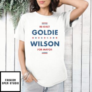 Re-Elect Goldie Wilson For Mayor T-Shirt