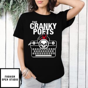 Skull The Cranky Poets T-Shirt