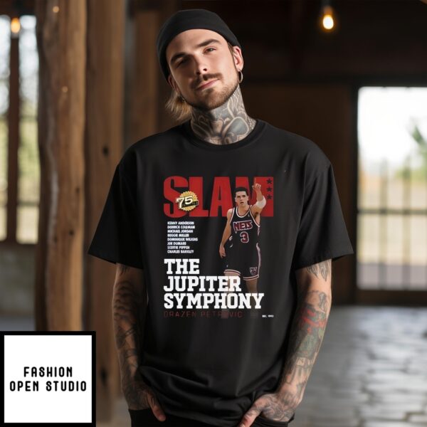 Slam The Jupiter Symphony Drazen Petrovic T-Shirt