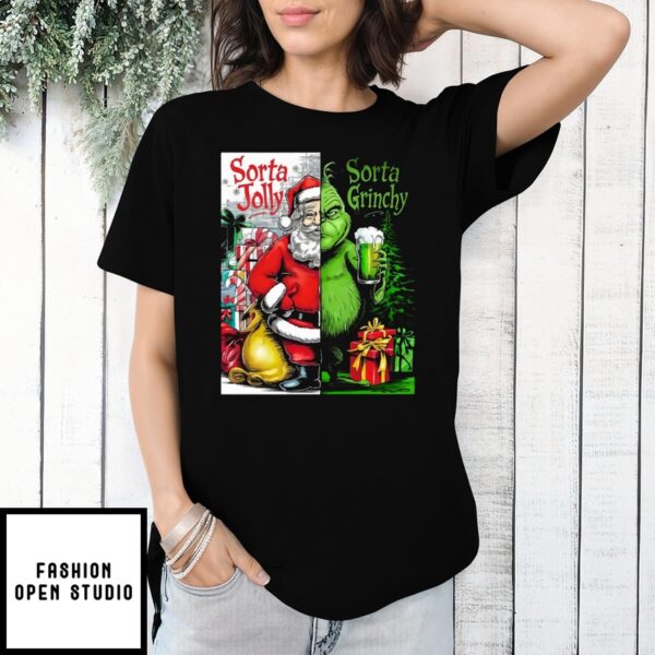 Sorta Jolly Sorta Grinch T-Shirt