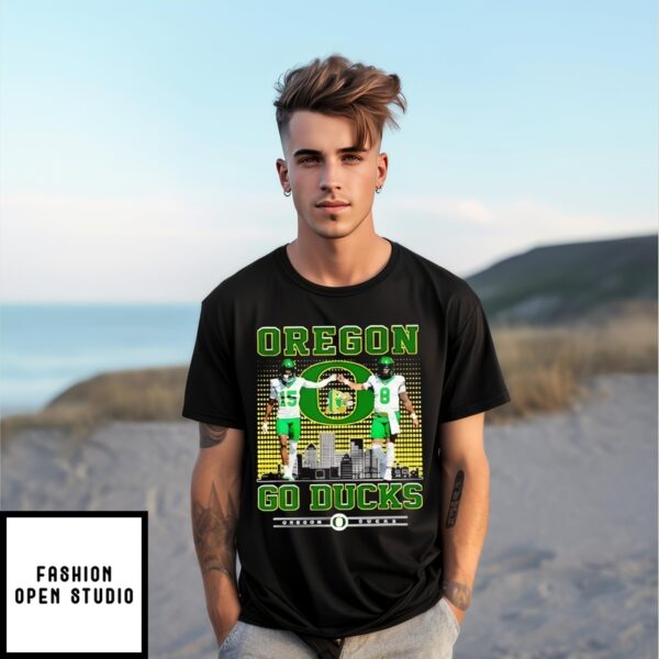 Tez Johnson Vs Dillon Gabriel Oregon Ducks Go Ducks T-Shirt