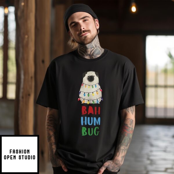 Vito The Pug Bah Hum Bug Christmas T-Shirt