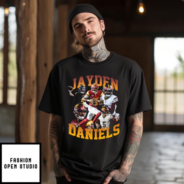 Washington Commanders Jayden Daniels T-Shirt