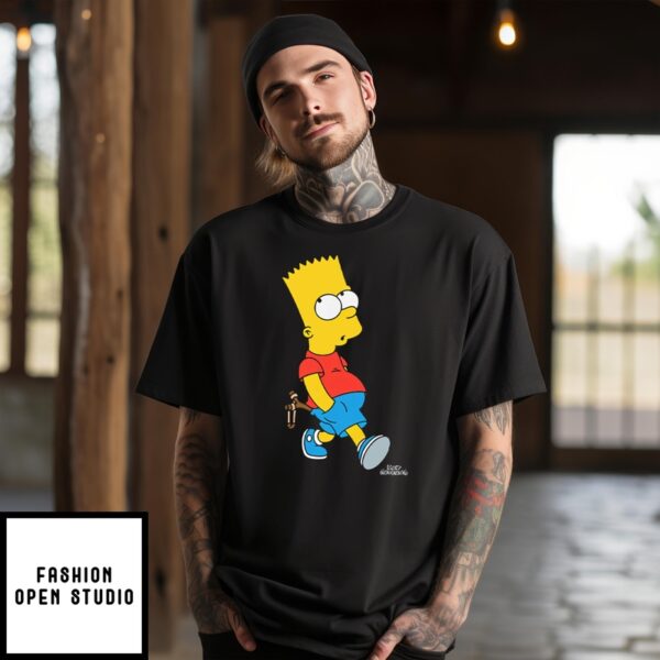 20Th Century Television The Simpsons Bart Simpson With Slingshot T-Shirt