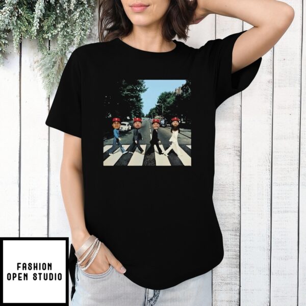 Brandon Marsh Kyle Schwarber Garrett Stubbs Cristian Pache Abbey Road T-Shirt