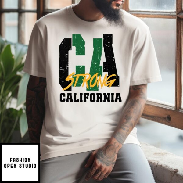 California Wildfires Strong California T-Shirt