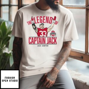 Captain Jack Sawyer The Legend Of Ohio State T-Shirt