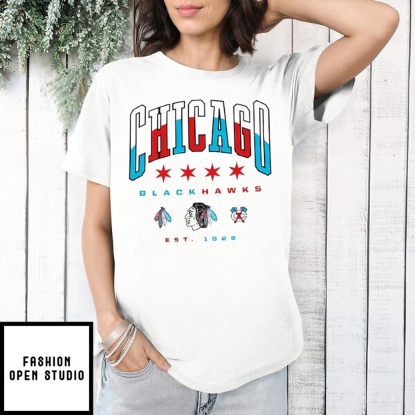 Chicago Black Hawks Est 1926 T-Shirt