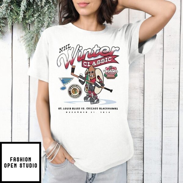 Hot Dog Nhl Winter Classic T-Shirt