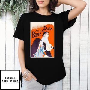 In Concord Joan Baez And Bob Dylan T-Shirt