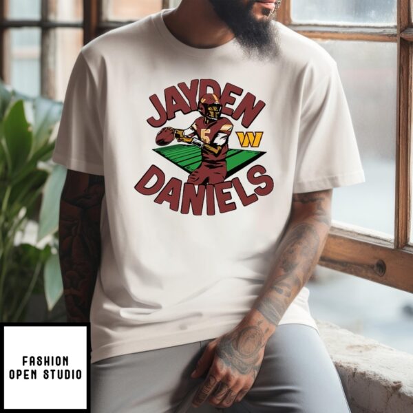 Jayden Daniels 5 Washington T-Shirt