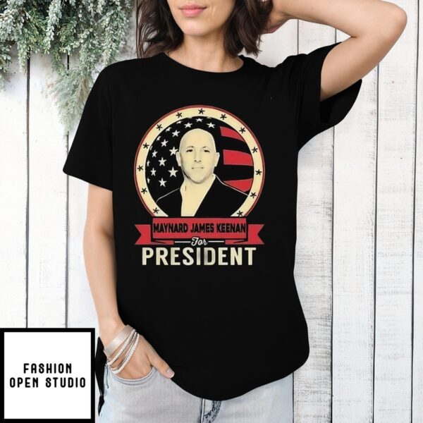 Maynard James Keenan For President Retro T-Shirt