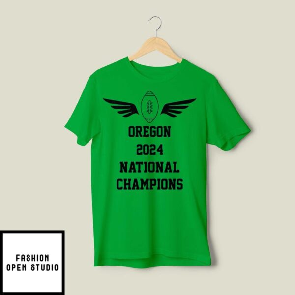 Oregon 2024 National Champions T-Shirt