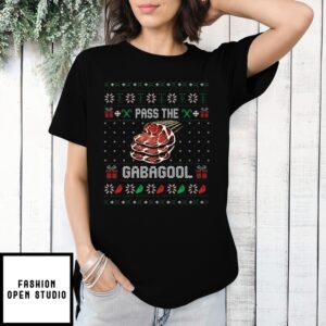 Pass The Gabagool Christmas T-Shirt