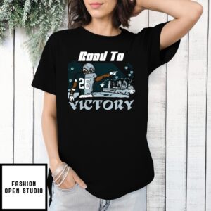 Saquon Barkley Road To Victory T-Shirt