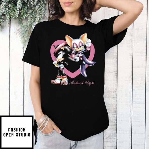 Sonic Shadow X Rouge T-Shirt