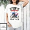 Stitch Asshole Dad And Smartass Daughter Best Friends For Life T-Shirt