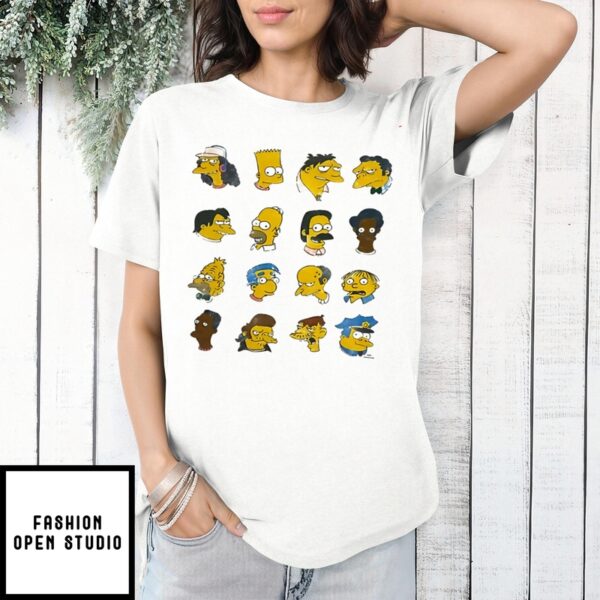 The Simpsons Characters 2025 T-Shirt