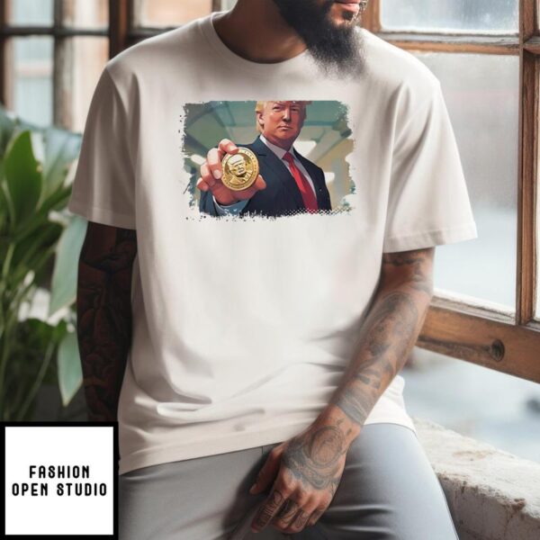 Trump Meme Crypto Coin T-Shirt