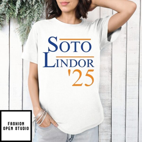 Yankees Juan Soto And Francisco Lindor ’25 T-Shirt