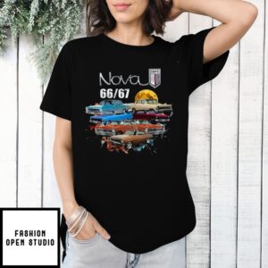 66 67 Nova World Car T-Shirt