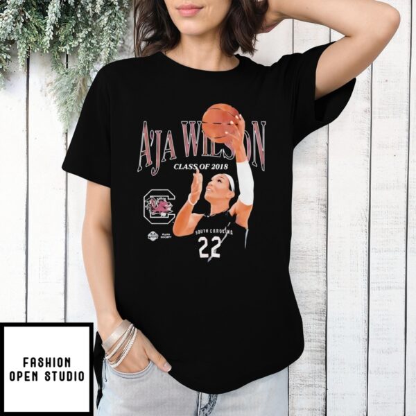 A’Ja Wilson South Carolina Gamecocks Women’S Basketball Vintage Shirt