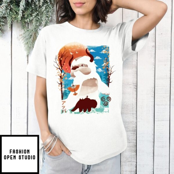 Appa Avatar The Last Airbender Loyal Sky Bison T-Shirt